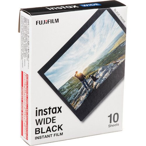 Пленка Fujifilm Instax Wide Black (10 шт.) - фото4