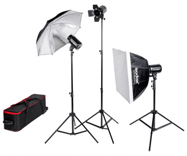 Комплект студийного оборудования Godox E250-D - фото