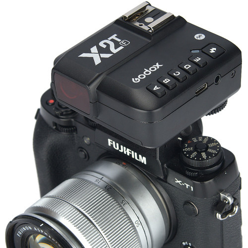 Пульт-радиосинхронизатор Godox X2T-F TTL для Fujifilm - фото5