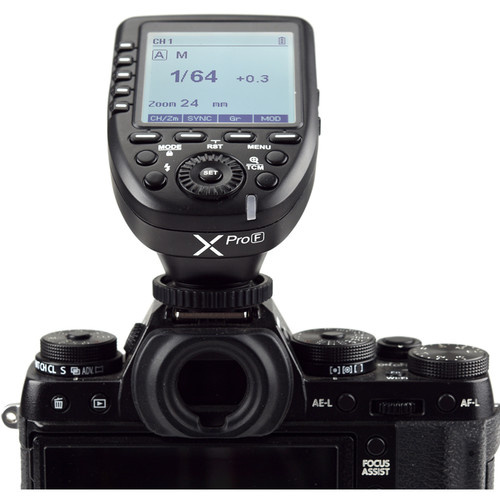 Пульт-радиосинхронизатор Godox Xpro-F TTL для Fujifilm - фото4