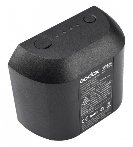 Аккумулятор Godox WB26 для AD600Pro - фото