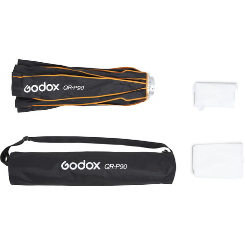 Софтбокс Godox QR-P90 параболический быстроскладной - фото4