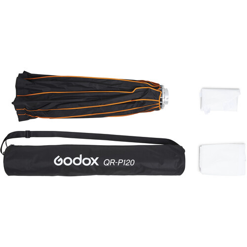 Софтбокс Godox QR-P120 параболический быстроскладной - фото3