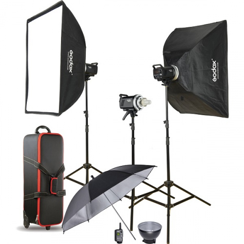 Комплект студийного оборудования Godox MS300-D - фото