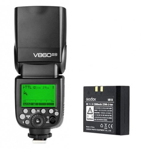 Вспышка Godox Ving V860IIN TTL для Nikon - фото