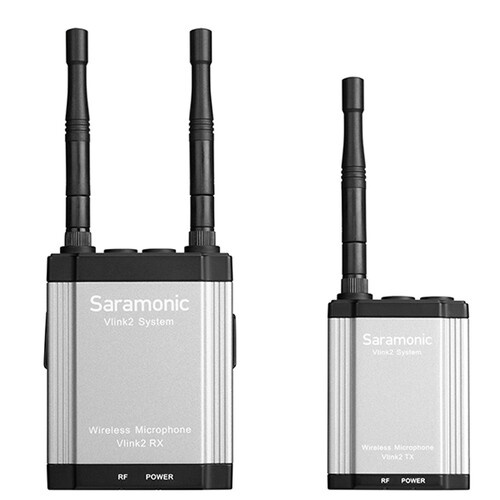 Микрофонная радиосистема Saramonic Vlink2 Kit1 (TX+RX) - фото4