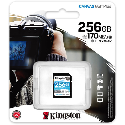 Карта памяти Kingston Canvas Go Plus SDXC 256GB (SDG3/256GB) - фото2
