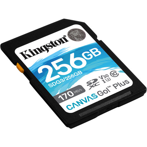 Карта памяти Kingston Canvas Go Plus SDXC 256GB (SDG3/256GB) - фото3
