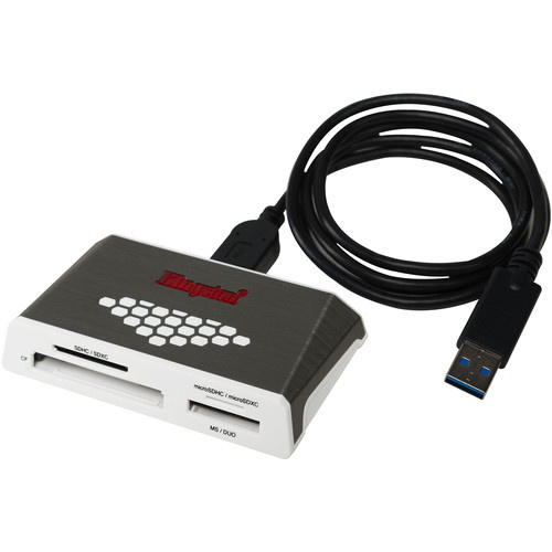 Карт-ридер Kingston USB 3.0 High-Speed Media Reader (FCR-HS4) - фото3