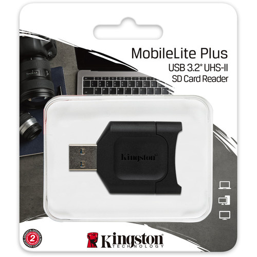 Карт-ридер Kingston MobileLite Plus USB 3.1 SDHC/SDXC UHS-II (MLP) - фото2