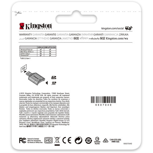 Карт-ридер Kingston MobileLite Plus USB 3.1 SDHC/SDXC UHS-II (MLP) - фото3