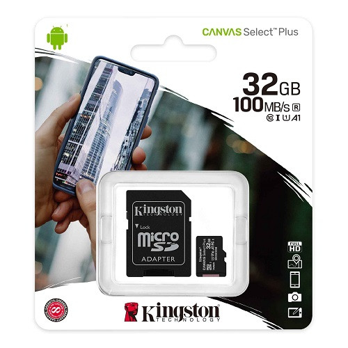 Карта памяти Kingston Canvas Select Plus microSDHC 32GB (SDCS2/32GB) - фото3