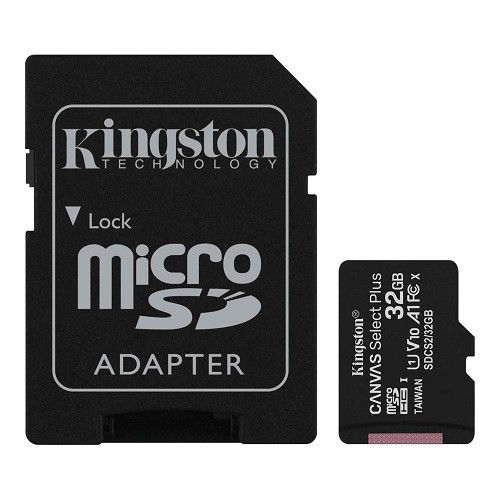 Карта памяти Kingston Canvas Select Plus microSDHC 32GB (SDCS2/32GB) - фото