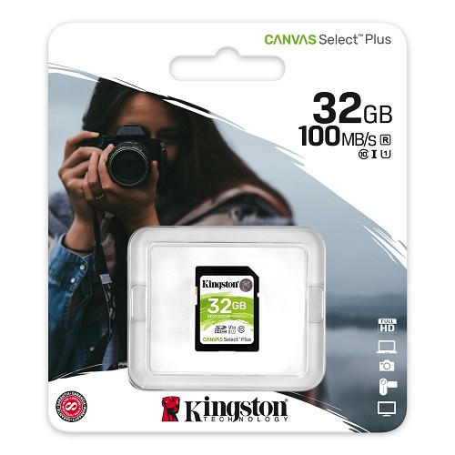 Карта памяти Kingston Canvas Select Plus SDHC 32GB (SDS2/32GB) - фото2