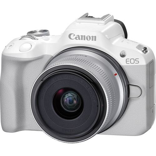 Фотоаппарат Canon EOS R50 Kit 18-45mm White - фото2
