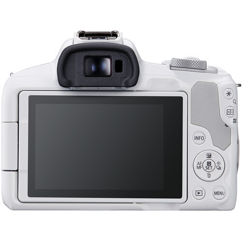 Фотоаппарат Canon EOS R50 Kit 18-45mm White - фото8