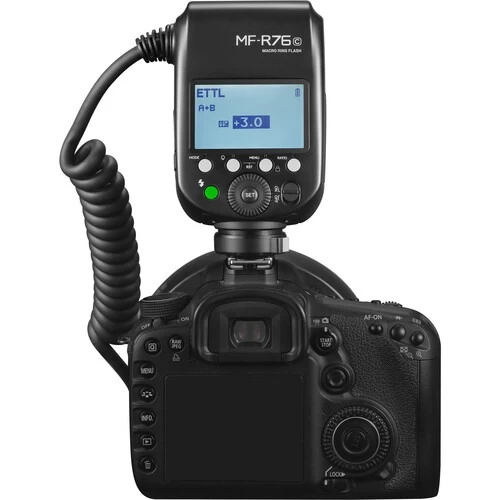 Кольцевая макровспышка Godox MF-R76C TTL для Canon - фото6