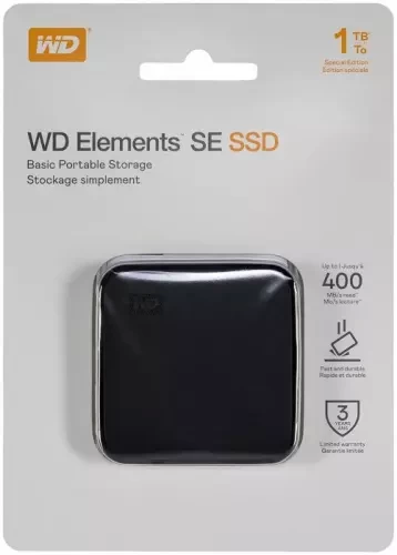 Внешний жесткий диск WD Elements SE 1TB (WDBAYN0010BBK) - фото5