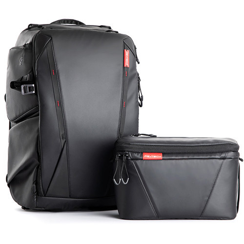 Рюкзак PGYTECH OneMo 25L + сумка Shoulder Bag, Twilight Black (комплект) - фото