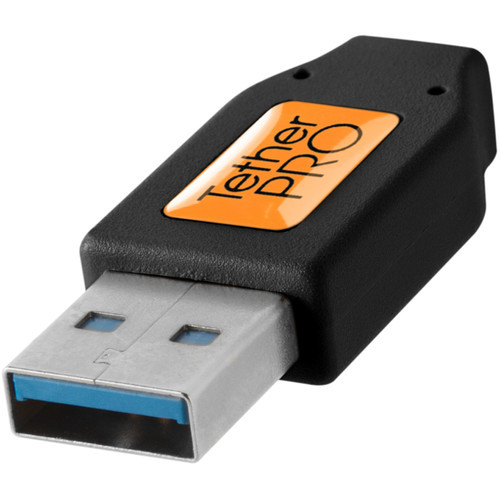 Кабель Tether Tools TetherPro USB 3.0 to USB-C 4.6m, Black - фото3