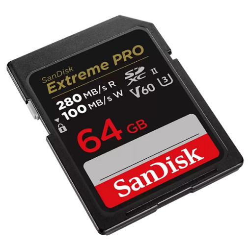 Карта памяти SanDisk Extreme Pro SDXC 64Gb 280MB/s UHS-II (SDSDXEP-64G-GN4IN) - фото3