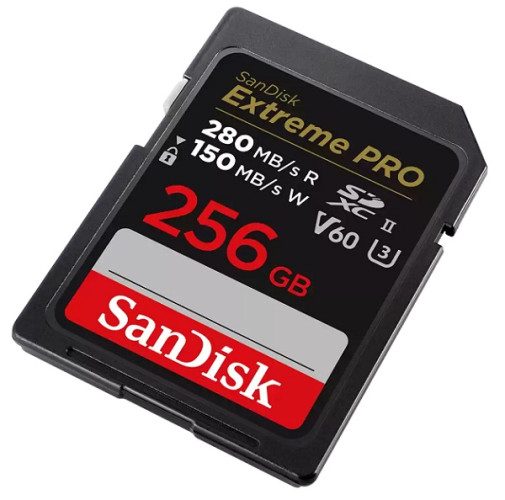 Карта памяти SanDisk Extreme Pro SDXC 256Gb 280MB/s UHS-II (SDSDXEP-256G-GN4IN) - фото2