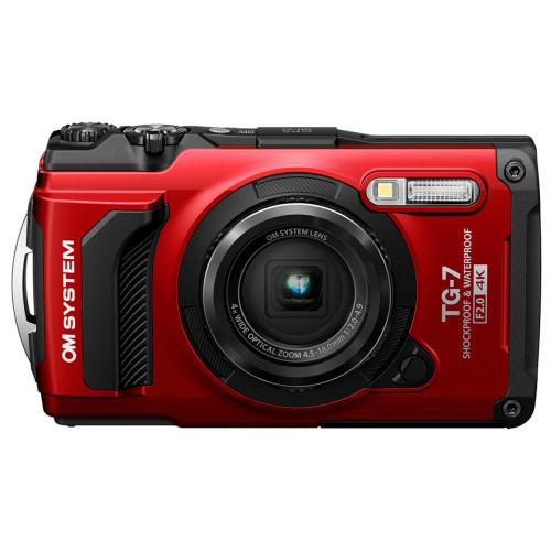 Фотоаппарат OM SYSTEM Tough TG-7 Red - фото