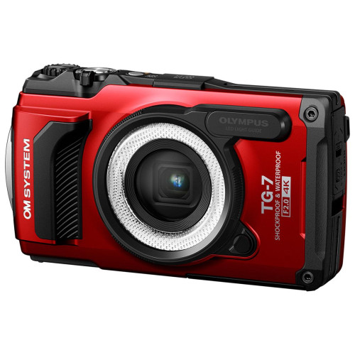 Фотоаппарат OM SYSTEM Tough TG-7 Red - фото9