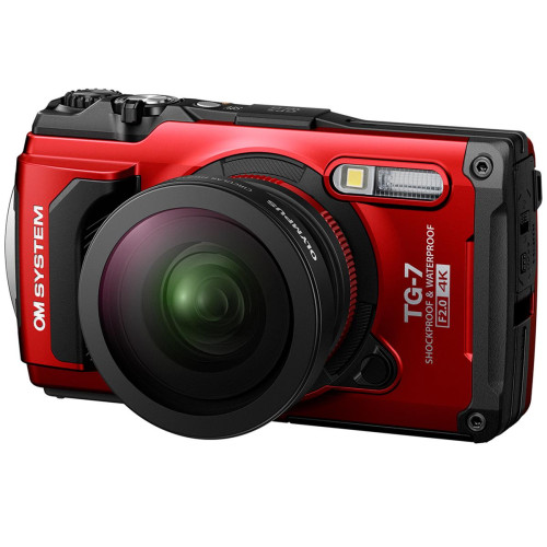 Фотоаппарат OM SYSTEM Tough TG-7 Red - фото10