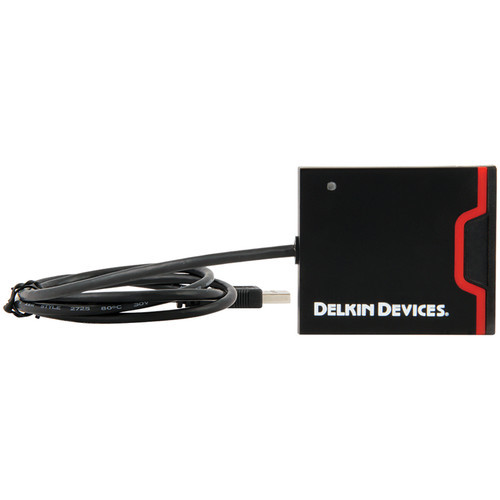 Карт-ридер Delkin Devices USB 3.0 Dual Slot SD UHS-II and CF (DDREADER-44) - фото3