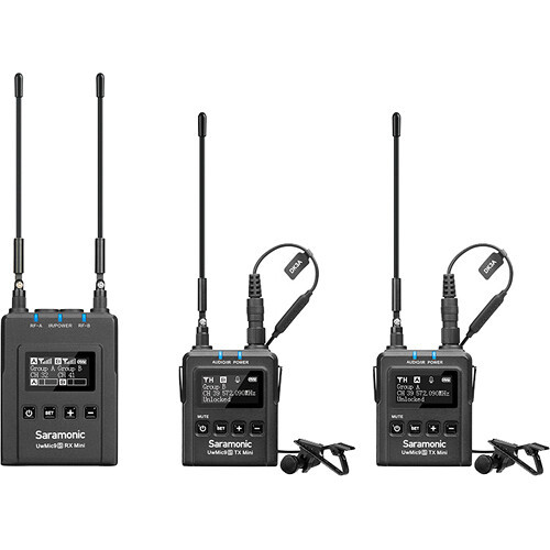 Радиосистема Saramonic UwMic9s Kit2 Mini (RX9S+TX9S+TX9S) - фото