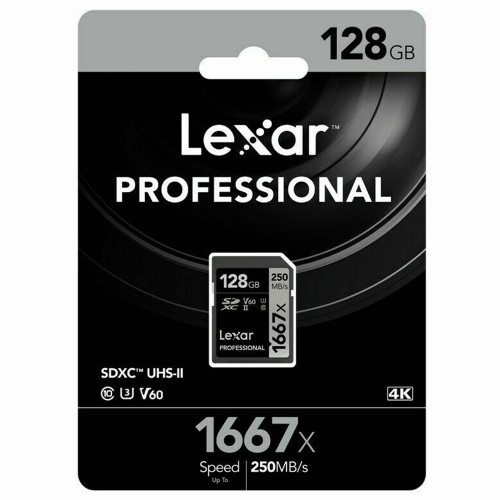 Карта памяти Lexar SDXC 128GB Professional 1667x UHS-II - фото2