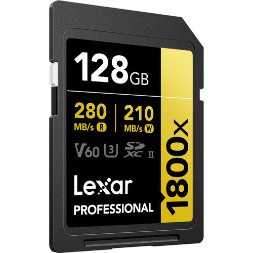 Карта памяти Lexar SDXC 128GB Professional 1800x UHS-II - фото2