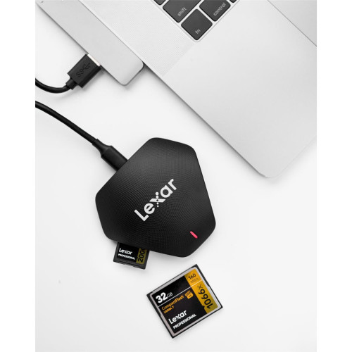Адаптер USB Lexar Multi USB 3.1 Type-C Card reader (LRW500URB) - фото4