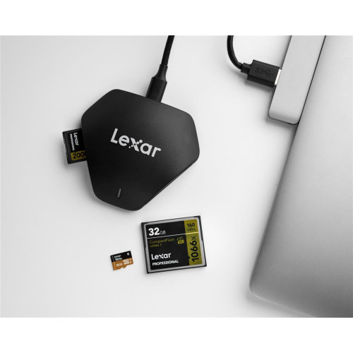 Адаптер USB Lexar Multi USB 3.1 Type-C Card reader (LRW500URB) - фото6