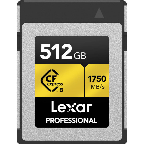 Карта памяти Lexar 512GB Professional CFexpress Type-B 1750Mb/s - фото
