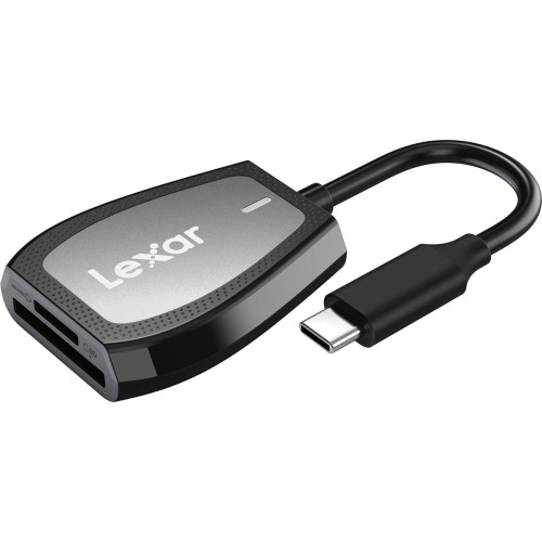 Карт-ридер Lexar Professional USB-C Dual-Slot (LRW470U-RNHNG) - фото