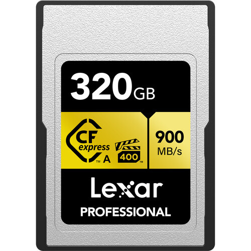 Карта памяти Lexar 320GB Professional CFexpress Type-A - фото