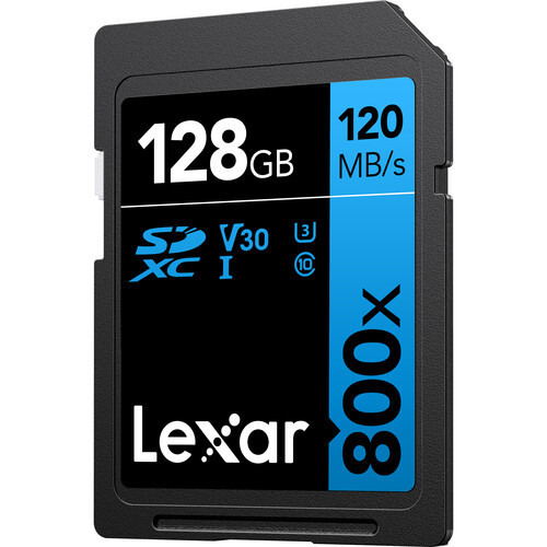 Карта памяти Lexar 128GB Professional 800x SDXC UHS-I - фото3