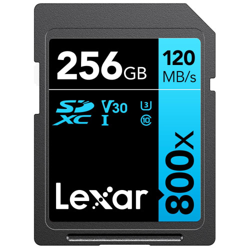 Карта памяти Lexar 256GB Professional 800x SDXC UHS-I - фото