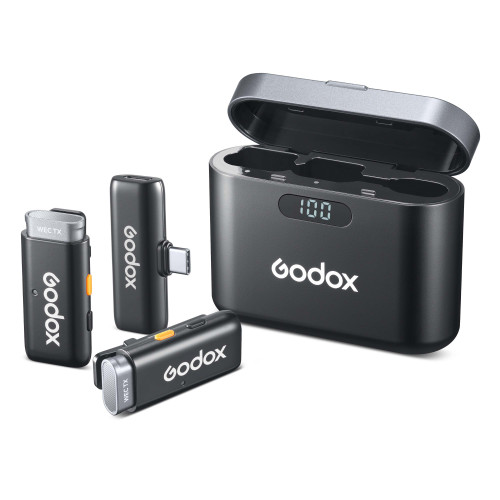 Микрофонная радиосистема Godox WES2 Kit2 USB-C - фото