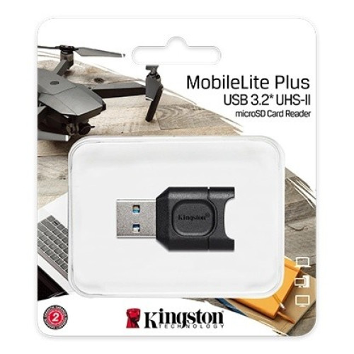 Карт-ридер Kingston MobileLite Plus USB 3.2 microSD UHS-II (MLPM) - фото2