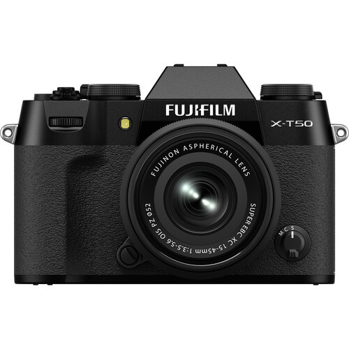 Фотоаппарат Fujifilm X-T50 Kit 15-45mm Black - фото
