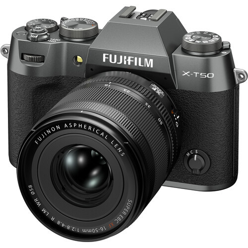 Фотоаппарат Fujifilm X-T50 Kit 16-50mm Charcoal Silver - фото10