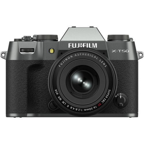 Фотоаппарат Fujifilm X-T50 Kit 16-50mm Charcoal Silver - фото