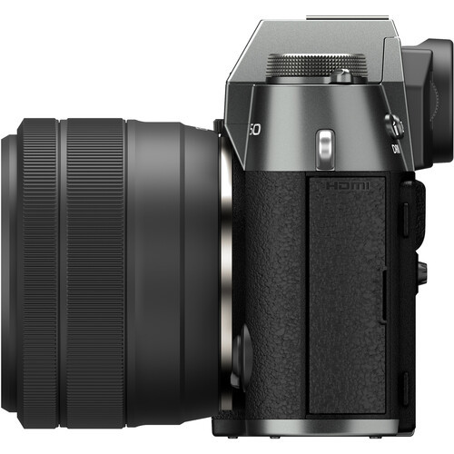 Фотоаппарат Fujifilm X-T50 Kit 15-45mm Charcoal Silver - фото5