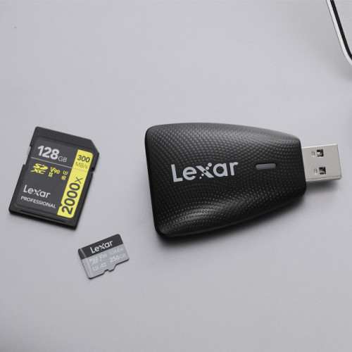 Карт-ридер Lexar Multi-Card 2-в-1 USB 3.1 (LRW450UB) - фото5