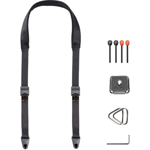 Наплечный ремень PGYTECH Camera Shoulder Strap, Night Black - фото