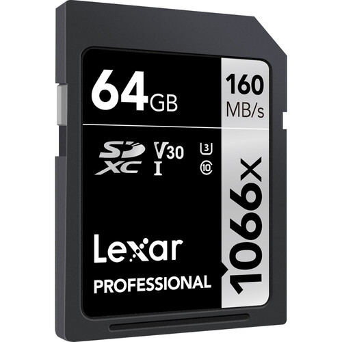 Карта памяти Lexar 64GB Professional 1066x SDXC UHS-I - фото2