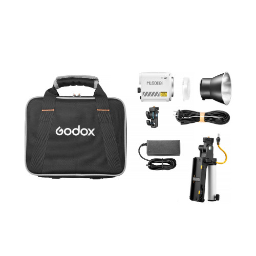 Осветитель светодиодный Godox ML60II Bi Kit1 (с AK-B01) - фото7